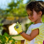Gants de jardinage enfant en coton équitable